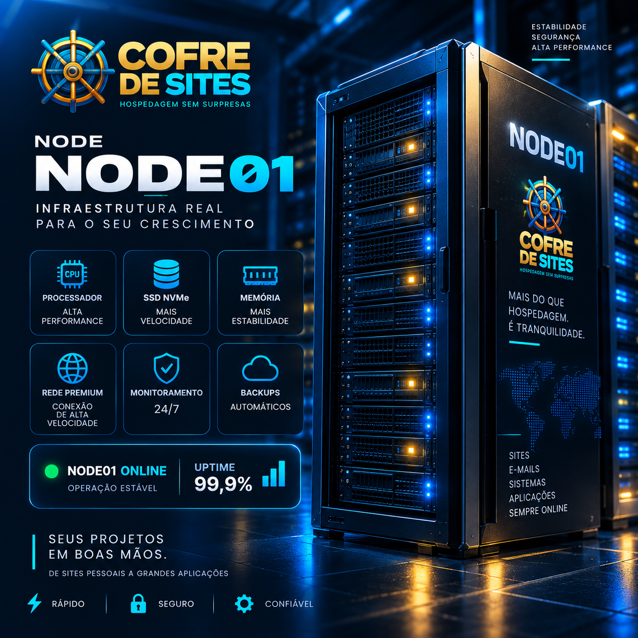 NODE01 Cofre de Sites